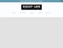 Tablet Screenshot of biscuitlove.com